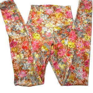 Lululemon Floral Workout leggings